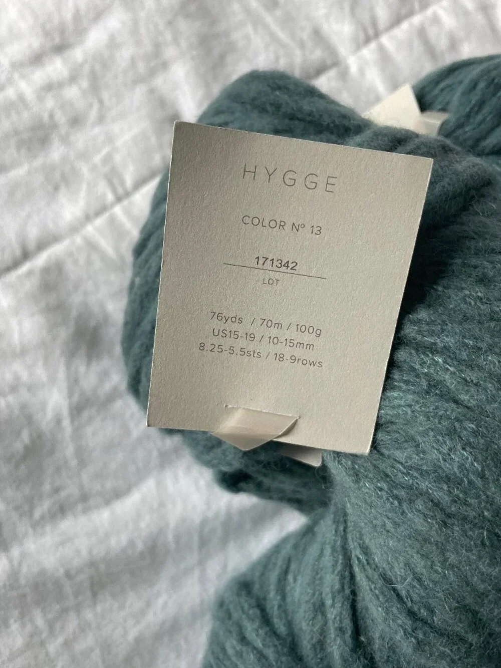 Woolfolk Hygge Merino Wool Alpaca Silk Bulky Weight Yarn 3 Skeins